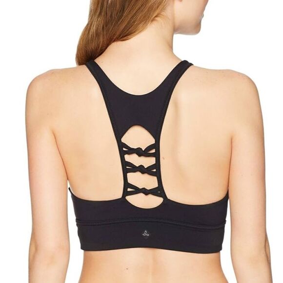 Prana itzel sport bra Racerback black - Picture 1 of 9